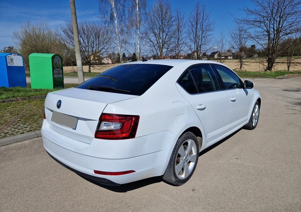 Skoda Octavia cena 49900 przebieg: 163000, rok produkcji 2018 z Siedlce małe 79